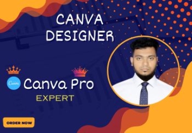 I will Craft Designs with Canva Pro