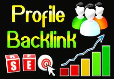 build 200 high quality permanent profile backlinks with high da dofollow seo link building