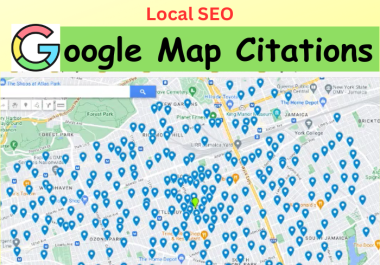 Manually provide 500 Google Map Citation for any local business area
