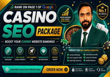 Casino SEO Package - Top Google Results