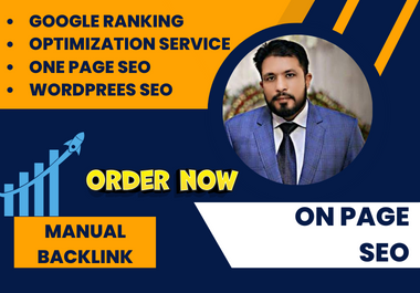 SEO Service OFF page and ON page