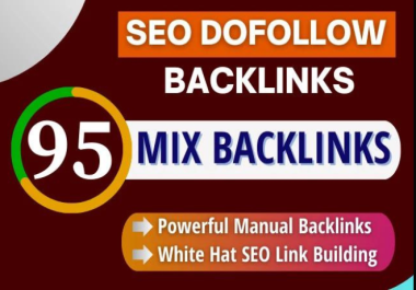Super Seo 95 mix link building high da for off page SEO backlinks