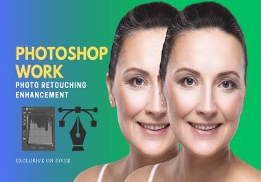 I will do High-end Portrait Retouch & Photo Editing and photoshop work