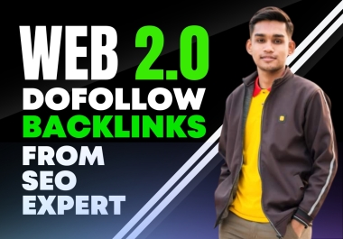 You Will Get 50 Web 2.0 Dofollow SEO Backlinks From SEO Expert