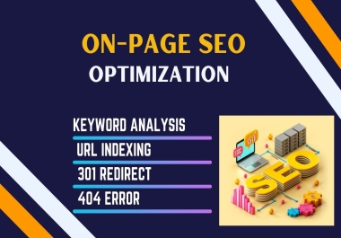 I will do on page SEO optimization and technical report