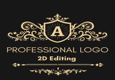 2D Masterpiece creating logo designing posters