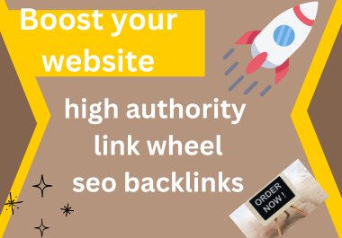 I will make 80 + TOP web2 LINKWHEEL backlink high pr authority with full report