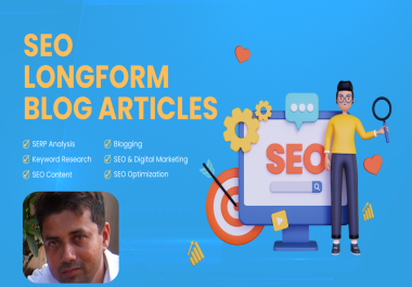 Write Search Engine Optimized 1500 words blog article