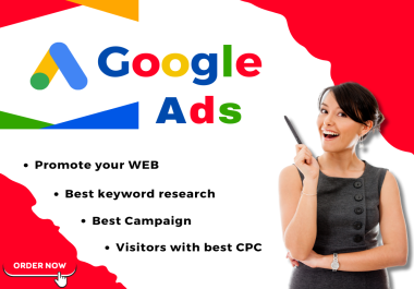 Set your Ads with Google Ads Campaign with best CPC