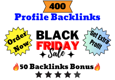 400 High Domain Authority MOZ DA 90 Plus Dofollow SEO Profile Backlinks
