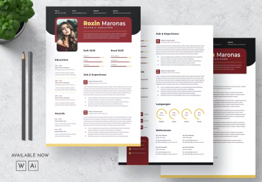 expertly design cv,  resume,  cover letter,  linkedin