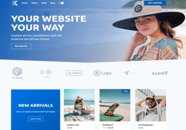 I will design and redesign or revamp wordpress site