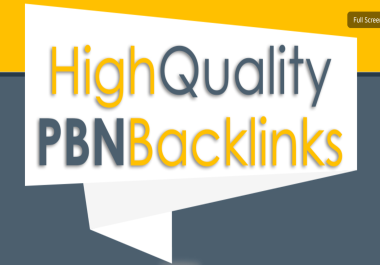 Build 10 High PA DA TF CF HomePage PBN Backlinks - Dofollow Quality Links Just