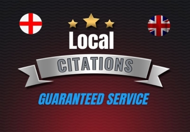 I will do top 100 local citations and directory submission