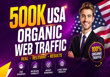 500k USA low bounce Website Traffic visitors