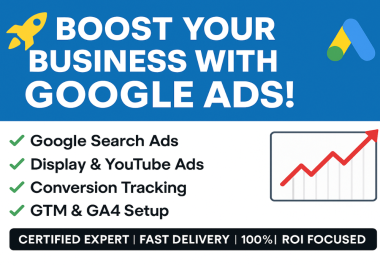 I will create,  optimize,  and manage high-converting Google Ads PPC campaigns