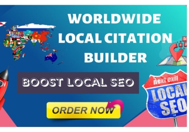 I will manually build local citations