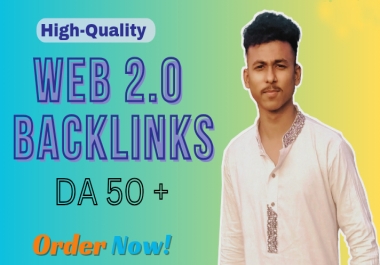 I will build web 2 0 backlinks for your website