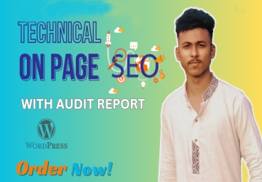 I will complete wordpress technical onpage SEO for your website
