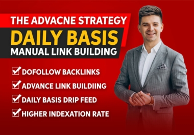 Rank your website with white hat SEO backlinks daily 1 DA 90 Plus high authority seo drip feed