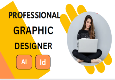 I will do any graphic design work using adobe photoshop,  adobe illustrator or indesign