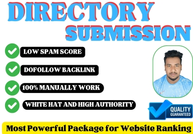 150 web directory submission backlink