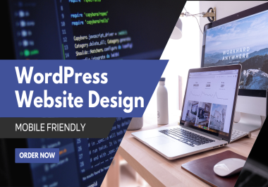 I will design a responsive wordpress website for your business with elementor