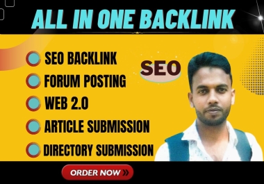 150 high quality web 2.0,  article submission,  directory and more backlink services