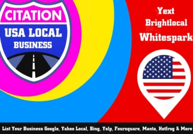 100 Free indexing USA High DA Local Citations