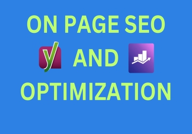 I will provide wordpress on page SEO and optimization services