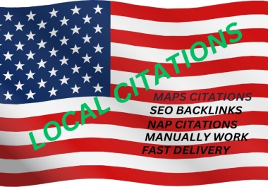 I will do top 50 local citations for your businesses