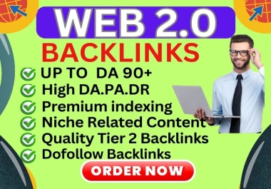 I will build 300 web 2.0 backlinks on unique authority site