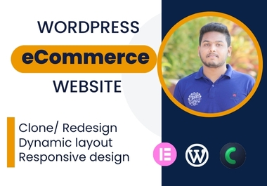 I will Create or Customize eCommerce Website and Design Woodmart,  Xstore,  Porto theme