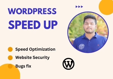 i will do wordpress speed optimization and wordpress security