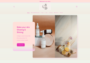 I will design,  develop,  clone and customize your Shopify website or store,  landing page