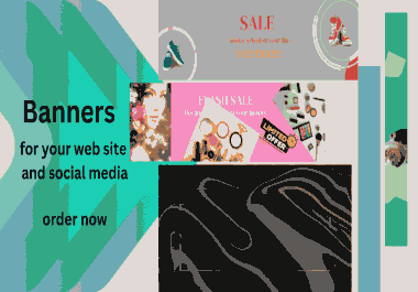 I will create outstanding and professional website banners facebook banners e book cover for you