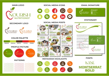 I will design luxury attractive signature logo and branding kits