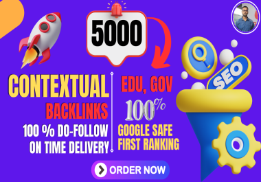 5000+ authority links mix of high Moz Domain Authority 30+,  dofollow,  Boost Your Google Ranking
