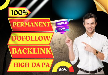 I will crate 150 DA 90+ All backlinks Service for SEO