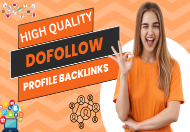 I will do 50 social media profiles setup or profile creations backlinks