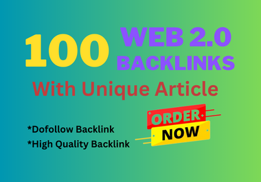 Top Best Quality 35 Web 2.0 backlinks service