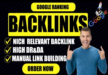 I will do google ranking monthly off page SEO high da backlink service