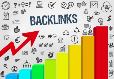 I will seo backlinks dofollow high da white hat link building with report.