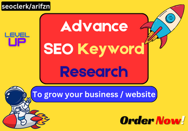I will do best professional Keyword Research