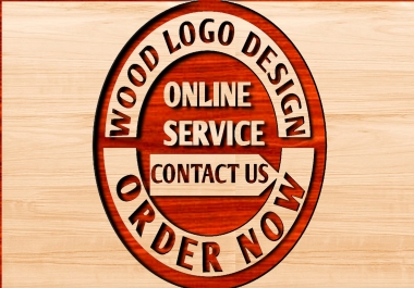 Wood Logo Design Available For You.