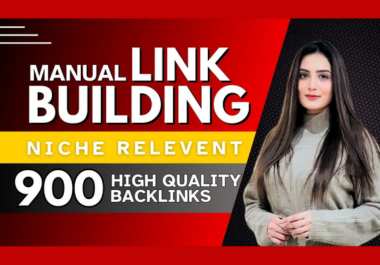 Monthly off page SEO service using authority white hat dofollow backlink provide