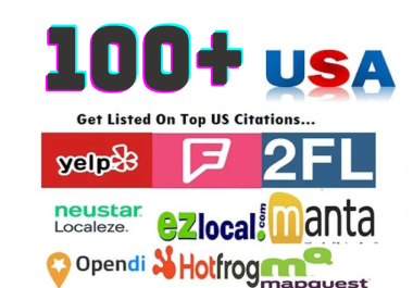 I Will Do 100 USA Local Business Listings To Increase Your Business Online Visibility