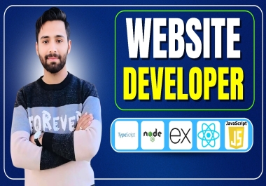 I will develop full stack web applications using react,  node,  mern stack and typescript