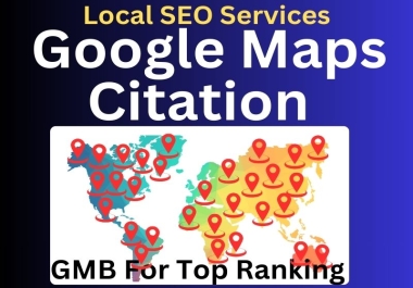 I provide manually 1000 google maps citations for gmb ranking and local business SEO
