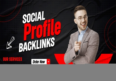 Super Charge youe Google SEO Rankinking with 30 High Authority Social Profile Backlinks